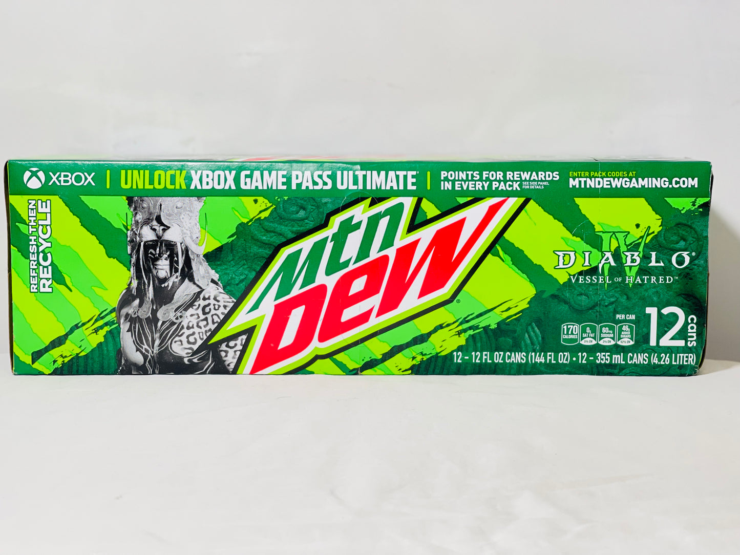 12 Pack Mtn Dew original