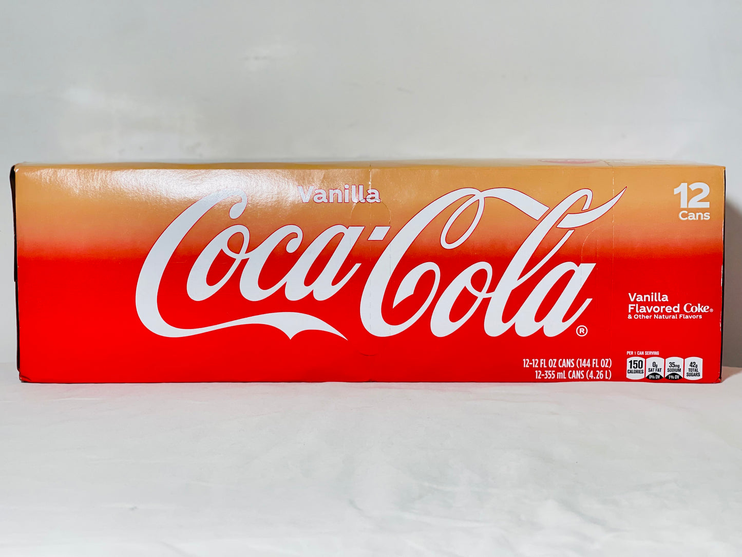 12 Pack Coca-cola vanilla