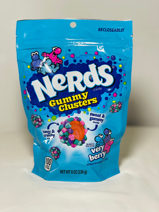 Nerds Gummy Clusters very berry (226gr)