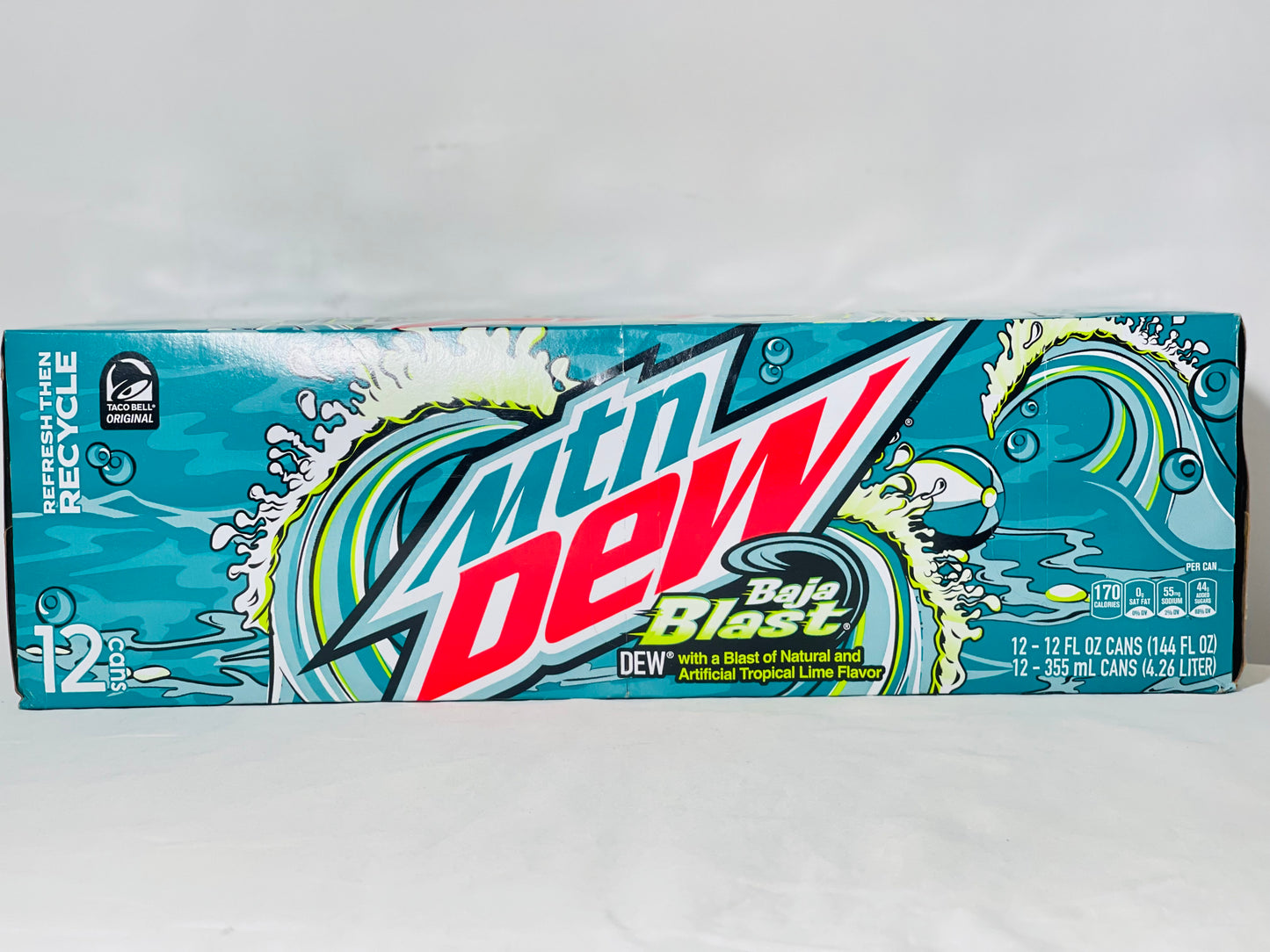 12 Pack Mtn Dew Baja Blast